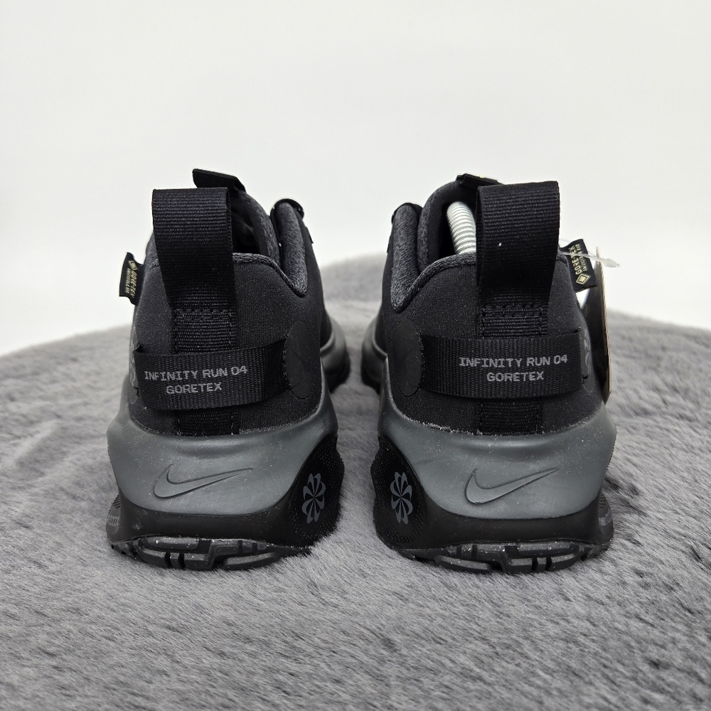 New Nike ReactX Infinity Run 4 Gore-Tex Black Volt Women's Running Shoes Size 6 - Picture 4 of 8